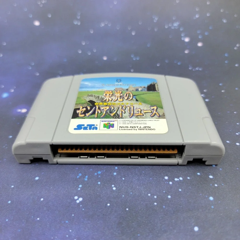St. Andrews Old Course (Nintendo 64) JAPANESE Video Game 1284